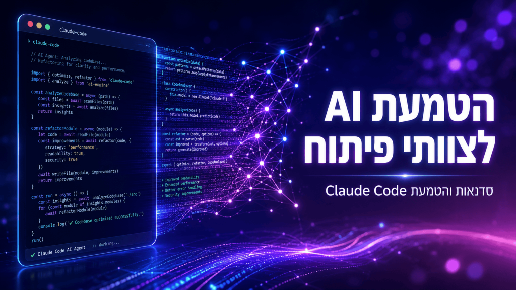 הטמעת AI ולקוד קוד לארגונים ועסקים (1)